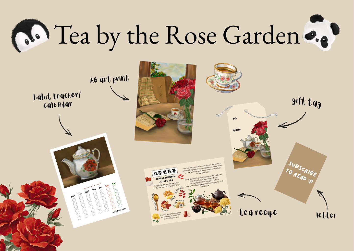 Tea by the Rose Garden - Mail Archives
