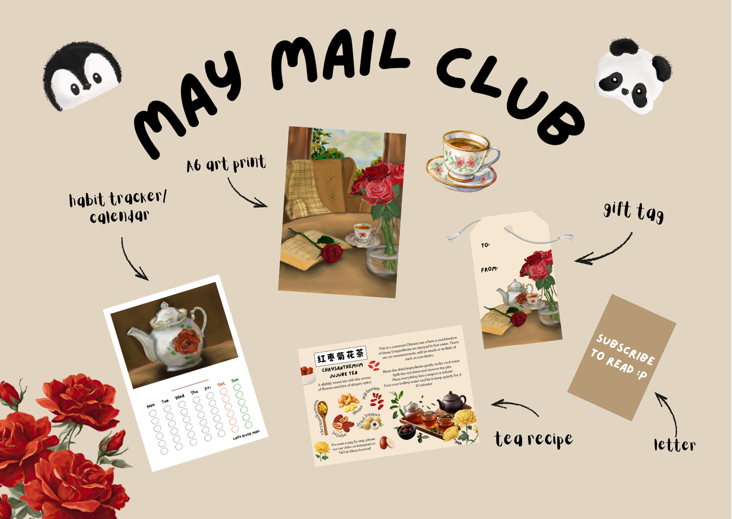 Lazy River Mail Club Subscription