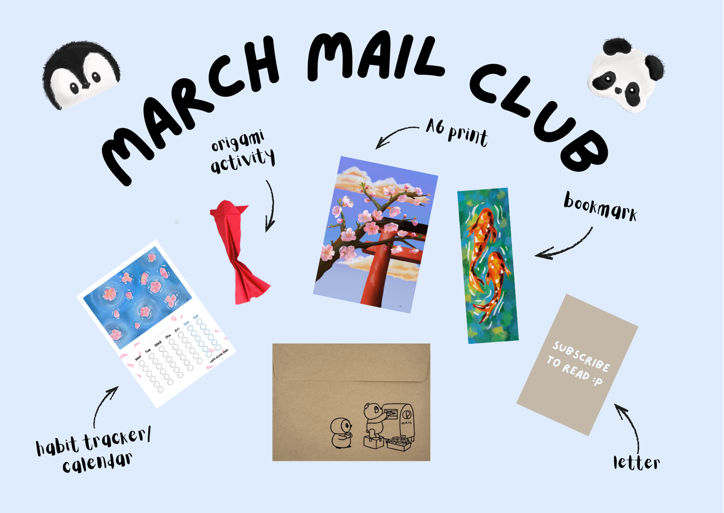 Lazy River Mail Club Subscription